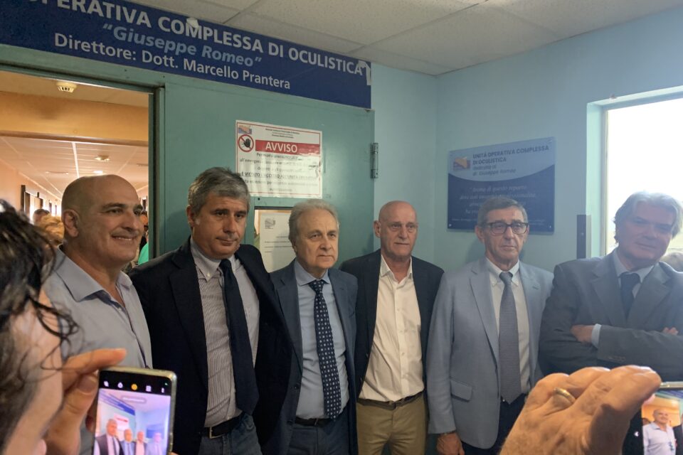 Milazzo Il Reparto Di Oculistica Intitolato Alla Memoria Del Dott