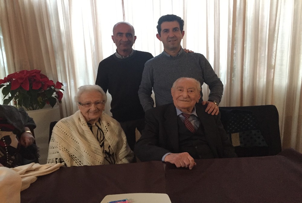 Milazzo. Festeggiati i 100 anni di Giacomo Lo Presti.