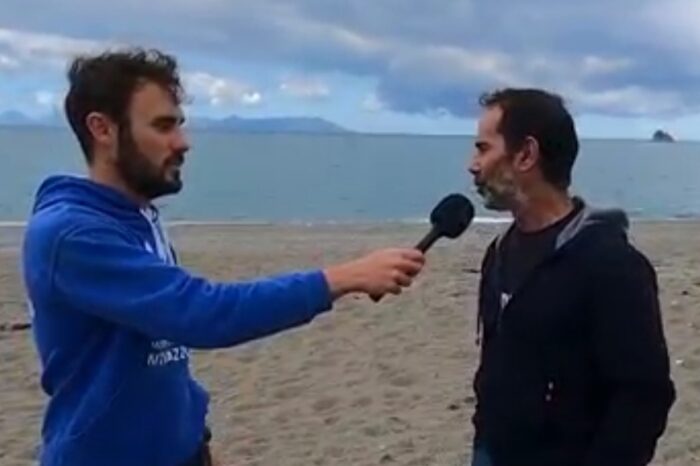 Patti. Avvistato squalo bianco nelle acque del golfo. Ascoltato il pescatore da Carmelo Isgrò.
