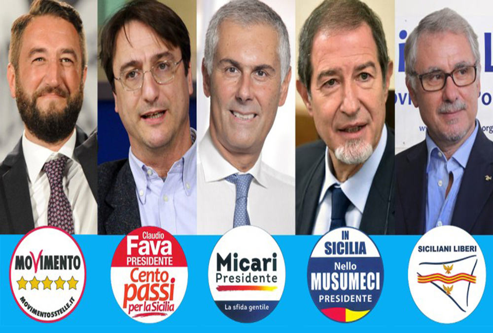 Elezioni Regione Sicilia 2017. In provincia di Messina si profila il trionfo di Forza Italia che ridimensiona l'avanzata dei 5 stelle. In Sicilia il Movimento primo partito. Musumeci verso Palazzo D'orleans.