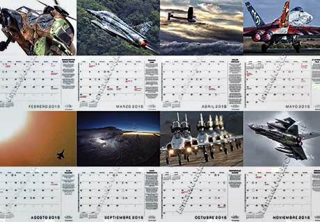 Presentato il calendario dell'AERONAUTICA