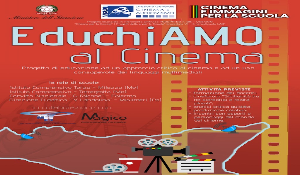 Al via "Educhiamo al Cinema", progetto di formazione per alunni e docenti