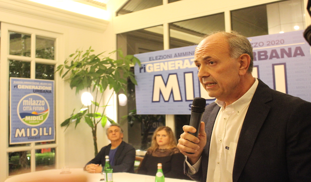 Pippo Midili presenta la sua candidatura a sindaco di Milazzo. Primi feedback positivi